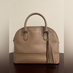 Kate Spade Brown Pebbled Leather Bag